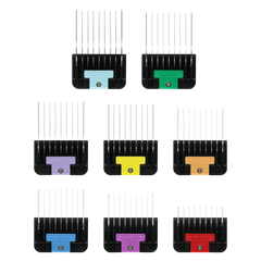 Andis set of 8 Clip-On Combs - Steel
