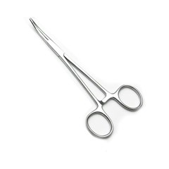 Hemostat - 5 1/2 Curved - With Ratchet