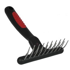 Pawprints Long Pin Double Row Rake