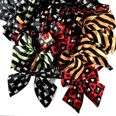 Halloween Butterfly Ties -Adj. - 25 Pck