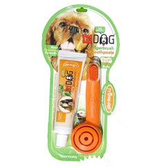 Ezdog Finger Brush & Toothpaste